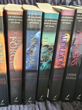 The Left Behind Series by Tim LaHaye & Jerry Jenkins. Volumes 1-7.